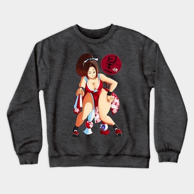 Loving Mai Crewneck Sweatshirt by SenpaiLove